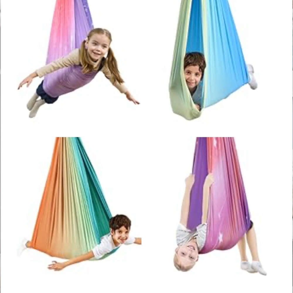 Colorful Kids Hammock Swing